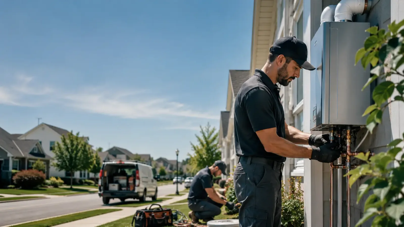 Tankless Water Heater Installation in Altair, TX